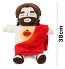 Abraço de Jesus - Pelúcia de Jesus Respirável e Luz.