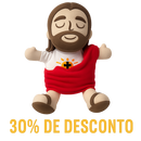 Abraço de Jesus - Pelúcia de Jesus Respirável e Luz.